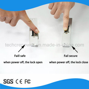 Stainless Steel Door Lock Narrow-Type Electric Strike Lock